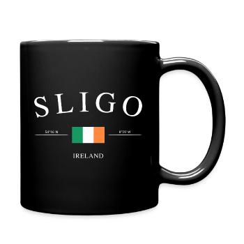 Sligo, Irlande – Souvenir et cadeau de vacances - Mug uni - noir - Droite