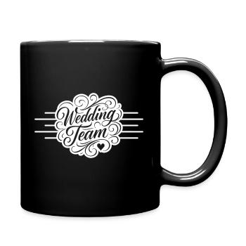 Wedding Team - Full Colour Mug - black - Right