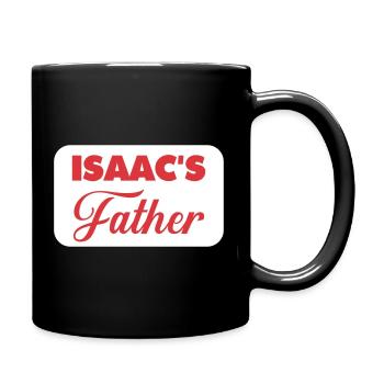 Conception de célébration du père d’Isaac - Mug uni - noir - Droite