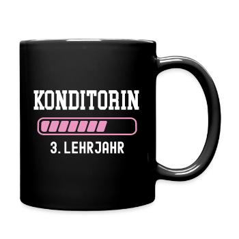 Formation confiseur 3 ans apprentissage troisième année - Mug uni - noir - Droite