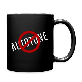No Autotune - Full Colour Mug - black - Right