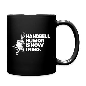 Chorale Instrument de musique Cloche à main Chorale - Mug uni - noir - Droite