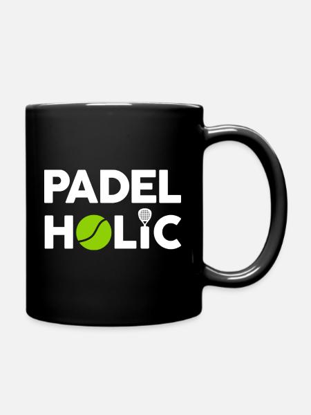 Fun Padel - PadelHolic - Full Colour Mug - black