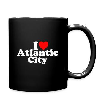 J’adore Atlantic City - USA - New Jersey - Amérique - Mug uni - noir - Droite