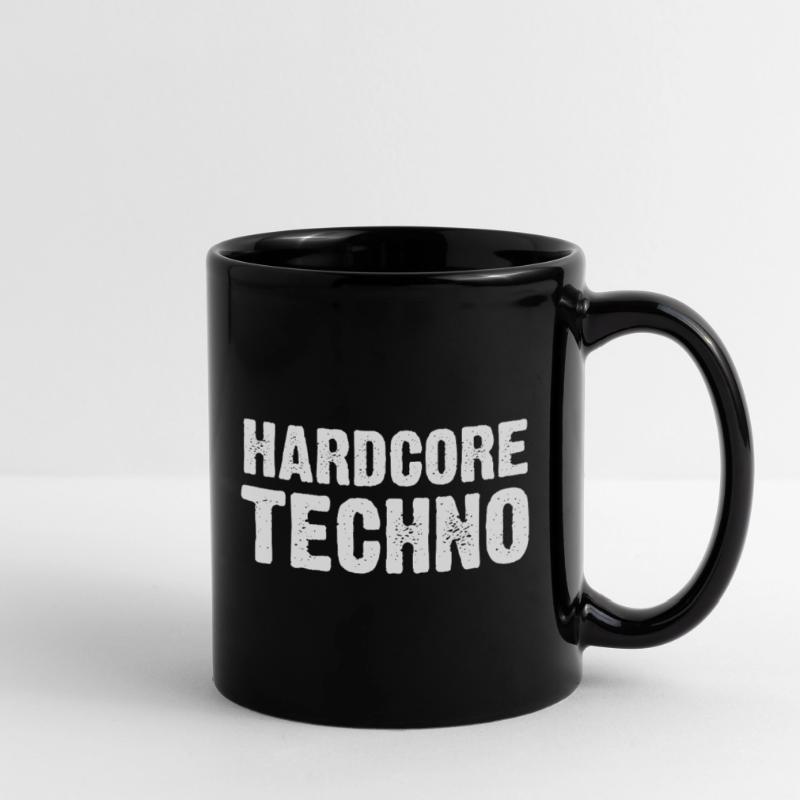 Hardcore Techno Dévasté Mug uni