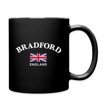 Bradford, England - Full Colour Mug - black - Right