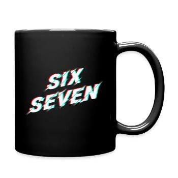 Typographie des bugs de Six Seven 67 Memes - Mug uni - noir - Droite