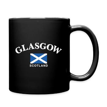 Glasgow, Scotland - Full Colour Mug - black - Right