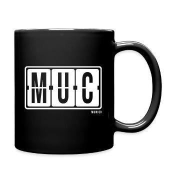 Munich MUC, Sweat à capuche City Pull Munic - Mug uni - noir - Droite