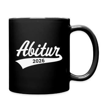 Abitur 2026 (Abiturient / Abi / Hochschulreife W) - Mug uni - noir - Droite