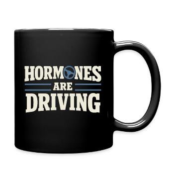 Perimenopause Humor Perimenopause - Tasse einfarbig - Schwarz - Rechts