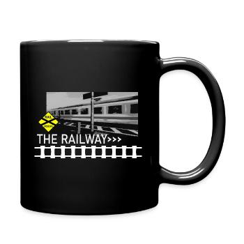 THE RAILWAY - Tasse einfarbig - Schwarz - Rechts