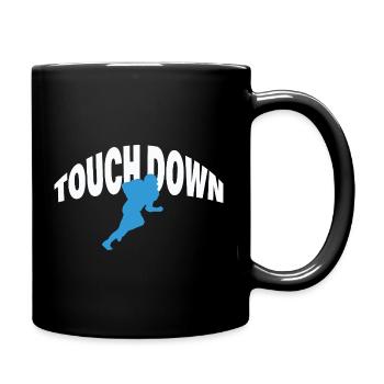 Atterrissage - Mug uni - noir - Droite