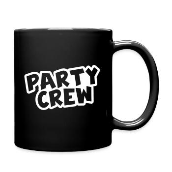Party Crew - Full Colour Mug - black - Right