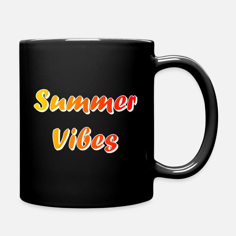 Ambiance estivale - Mug uni - noir