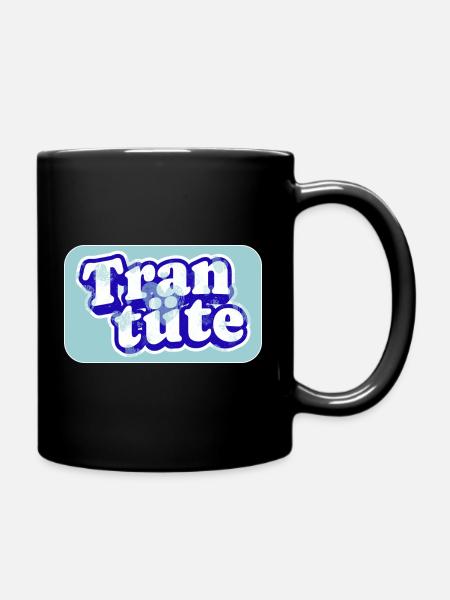 Real tranbage in service - Full Colour Mug - black