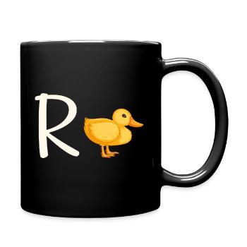 Canard de pension drôle - Mug uni - noir - Droite