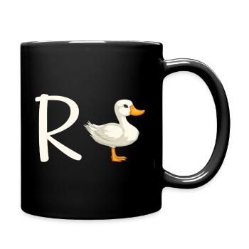 Pension with duck - Full Colour Mug - black - Right