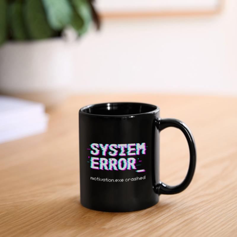 System error Motivation.exe crashed Full Colour Mug
