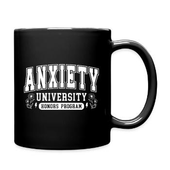 Fear University Honors Logo Gift - Full Colour Mug - black - Right