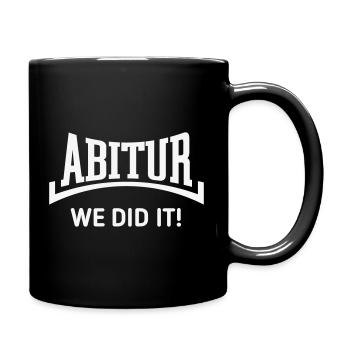 Abitur – On l’a fait ! (Promotion / Concave / W) - Mug uni - noir - Droite