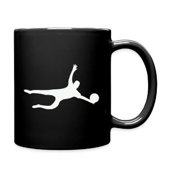 Gardien de but Dynamic Sport Silhouette - Mug uni - noir - Droite