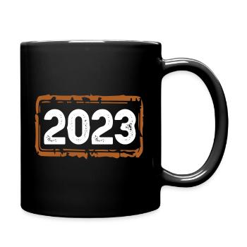 2023 year - Full Colour Mug - black - Right