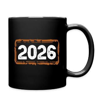 2026 year - Full Colour Mug - black - Right