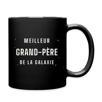 Meilleur Grand-Père de la Galaxie - Mug uni - noir - Droite