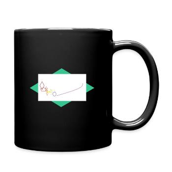 The Journey of Shapes - Full Colour Mug - black - Right