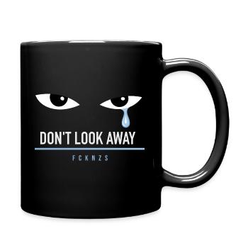 The Blue Tear – FCKNZS - Tasse einfarbig - Schwarz - Rechts