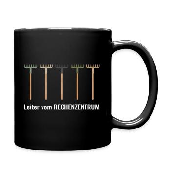 Leiter vom Rechenzentrum Gartenoutfit Gartenarbeit - Tasse einfarbig - Schwarz - Rechts