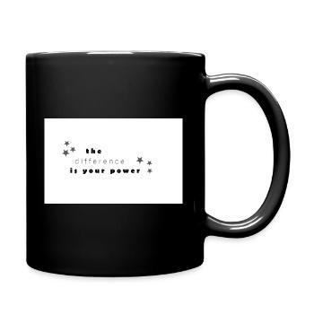 difference - Tasse einfarbig - Schwarz - Rechts