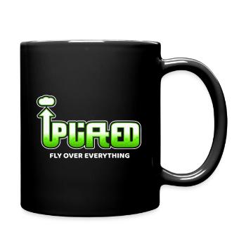 Uplifted - Fly Over Everything - Full Colour Mug - black - Right
