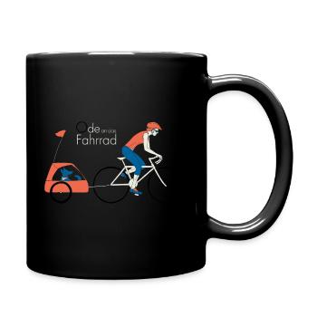 Gassi - Tasse einfarbig - Schwarz - Rechts