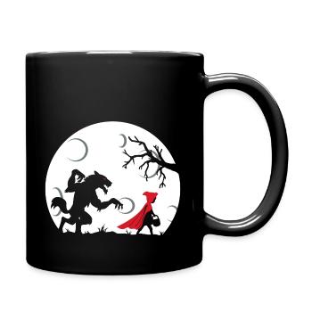 Red Riding Hood - Full Colour Mug - black - Right