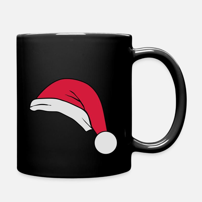 santahat - Tasse einfarbig - Schwarz