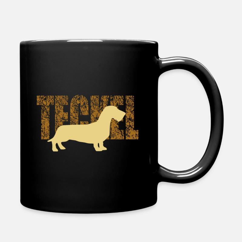 teckel - Mug uni - noir