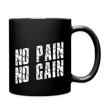 pas de douleur pas de gain - Mug uni - noir - Droite