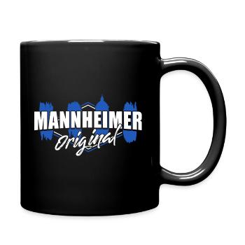mannheimer original - Mug uni - noir - Droite