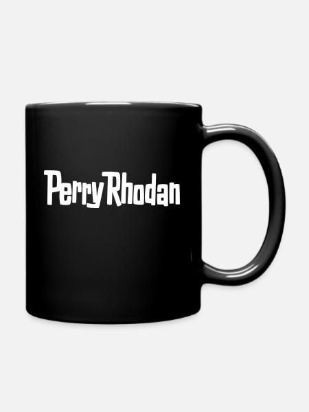 Perry Rhodan logo white - Full Colour Mug - black
