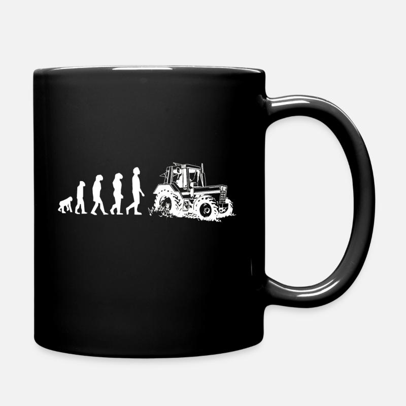 Evolution Agriculteur - Mug uni - noir