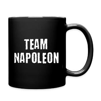 Napoleon Team Bonaparte story gift idea - Full Colour Mug - black - Right