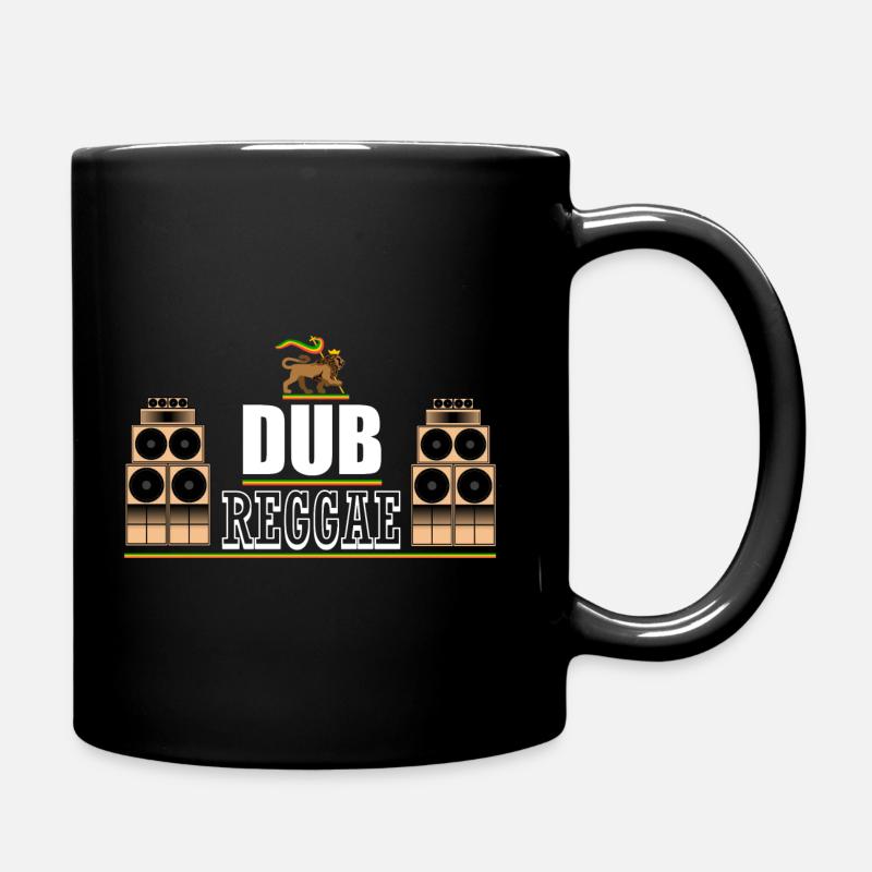 Lion Dub Reggae - Mug uni - noir