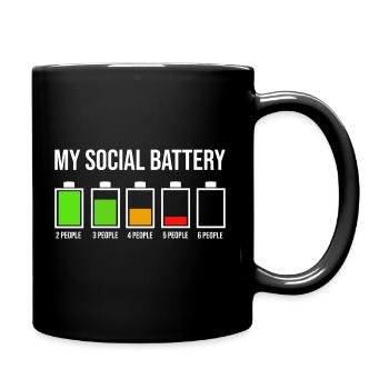 Funny nerd geek computer scientist saying gift - Full Colour Mug - black - Right