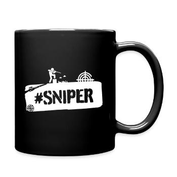 #SNIPER - Full Colour Mug - black - Right