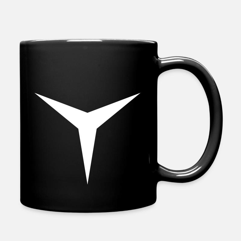 Tri Spike - Mug uni - noir