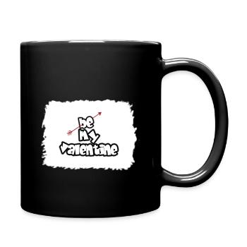 be my valentine - Mug uni - noir - Droite