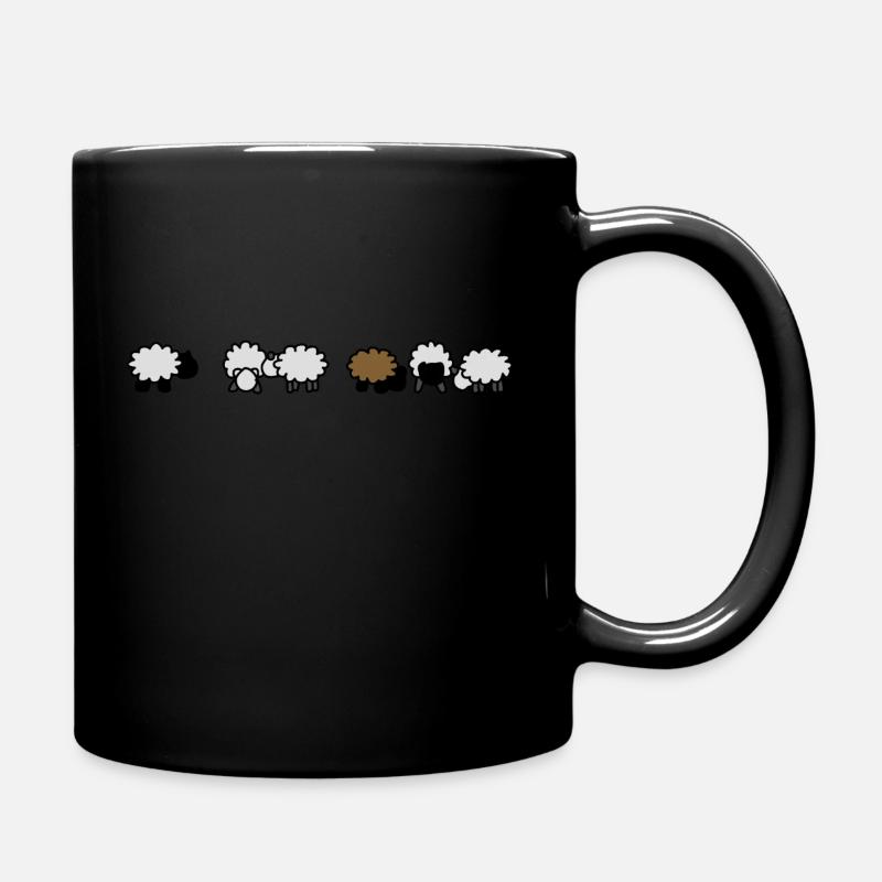 mouton - Mug uni - noir