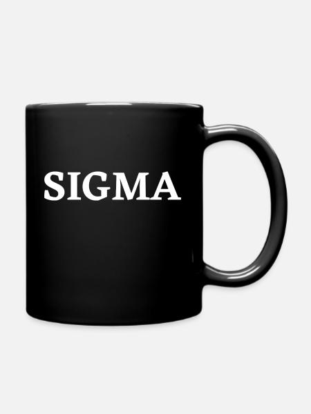 SIGMA - Mug uni - noir